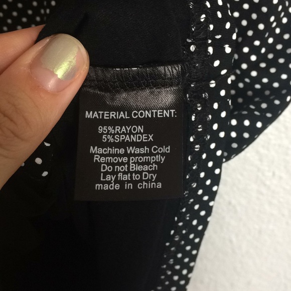 Pin up retro rockabilly Sourpuss polka dot top - Picture 3 of 3